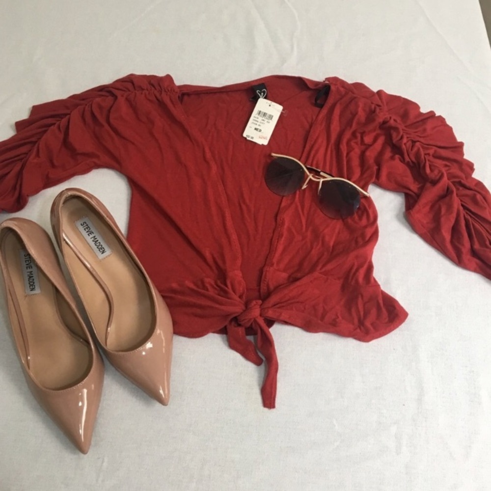 NWT Red festival shawl🌹